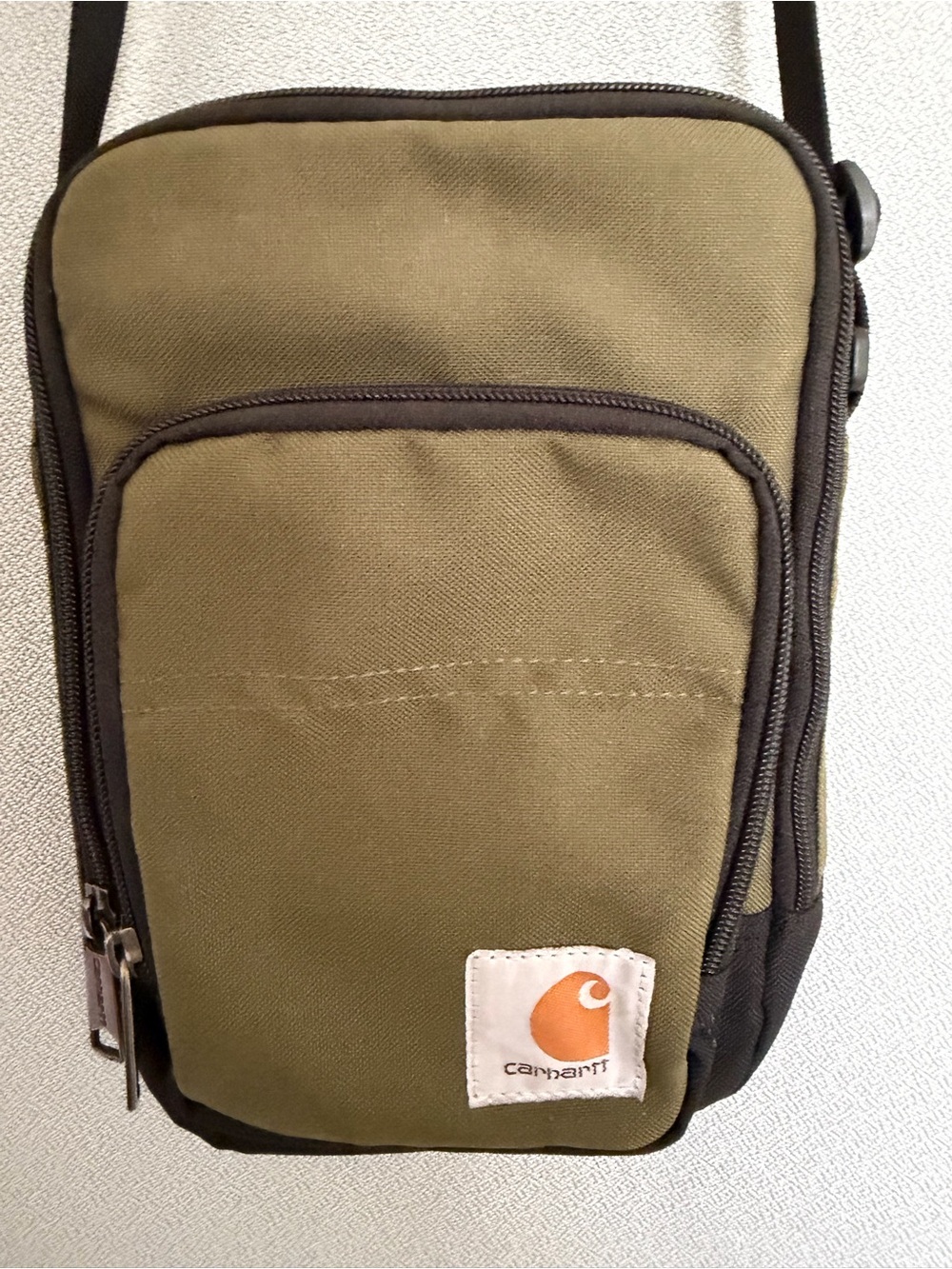 Carhartt Crossbody Zip Bag - olive green
